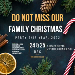 Christmas Party Announcement December